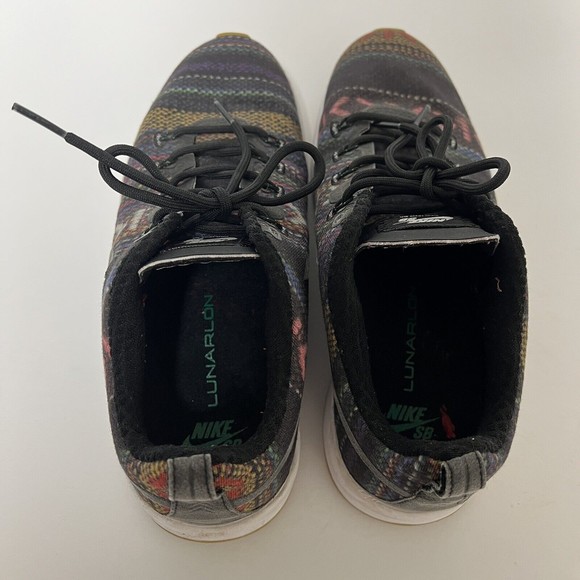 Nike SB Project Skateboard Shoes Size 7.5 BA Lunarlon Hacky Sack Aztec Hippy main image 10